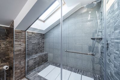 Glass Shower Partition